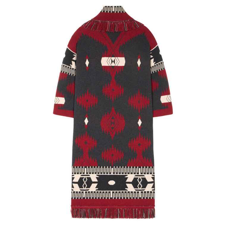 Icon Jacquard Coat Cardigan image number null