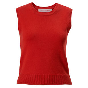 Merino Silk Crewneck Tank