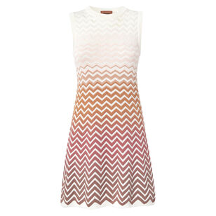 Sleeveless Degrade Mini Dress