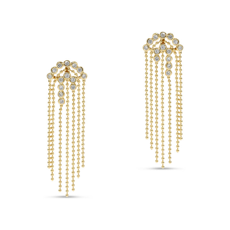 Asterales Fringe Earrings image number null