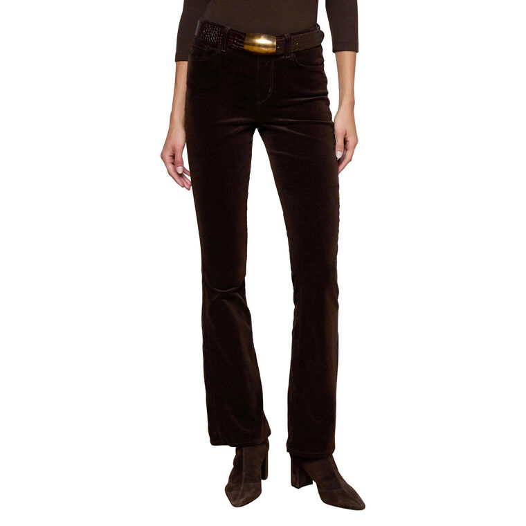 Stevie Velvet High Rise Straight Leg Jean image number null
