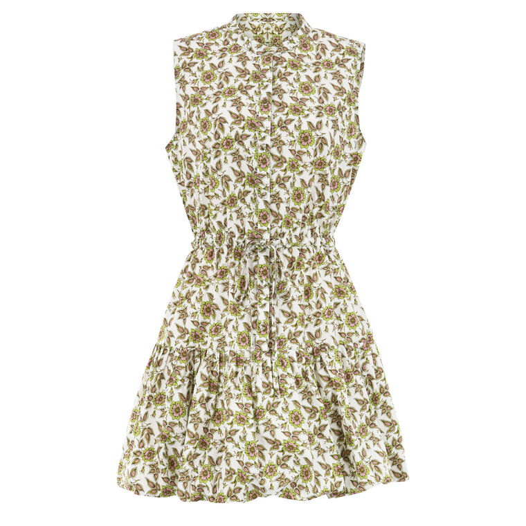 Briar Sleeveless Printed Mini Dress image number null