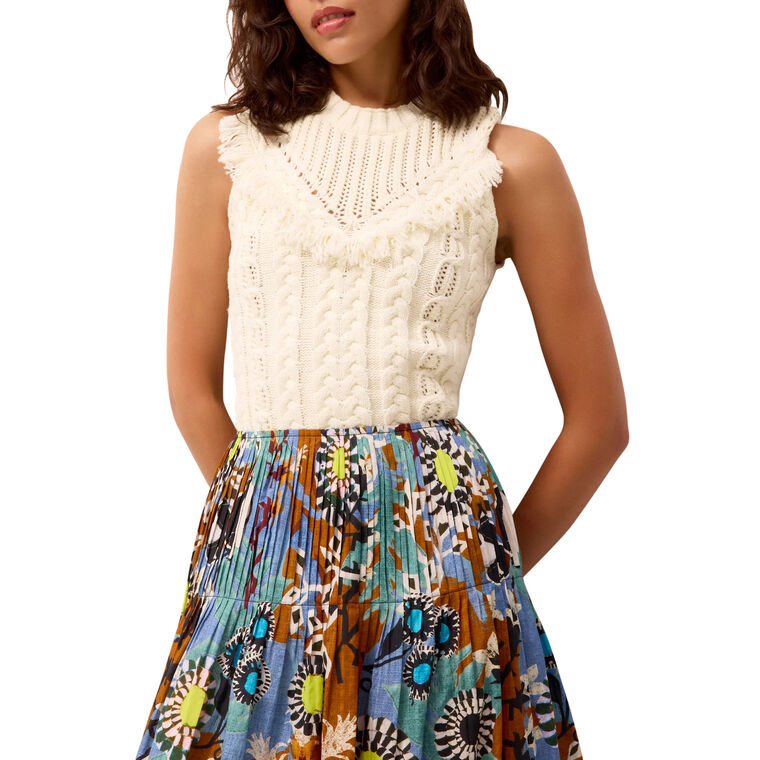 Wesley Sleeveless Knit Top image number null
