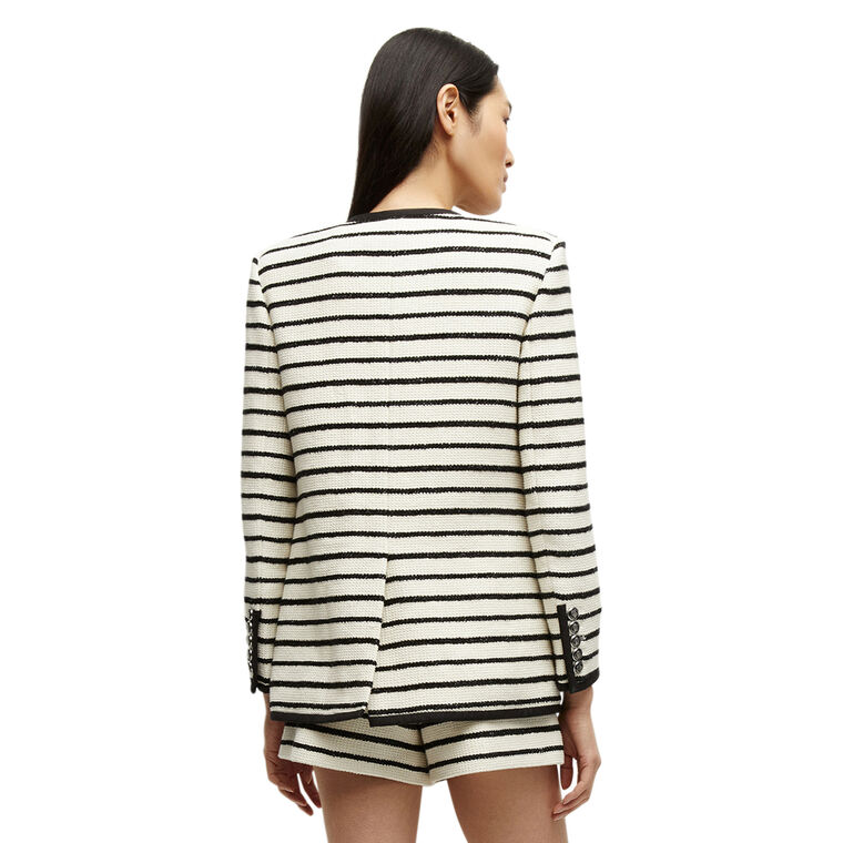 Foster Striped Dickey Jacket image number null