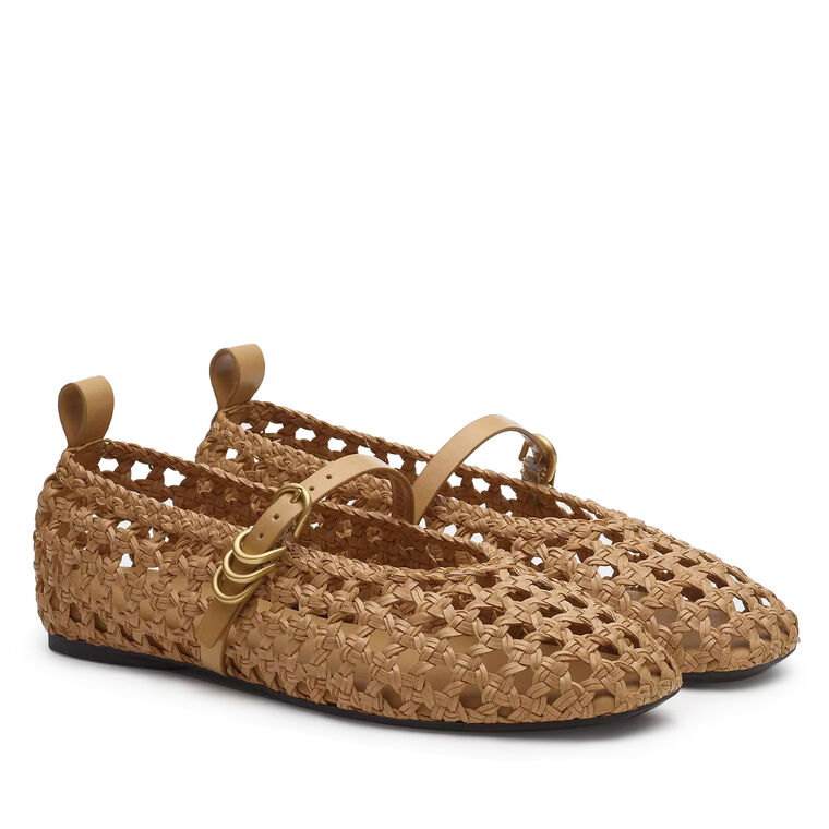 Spire Woven Mary Jane Flats image number null