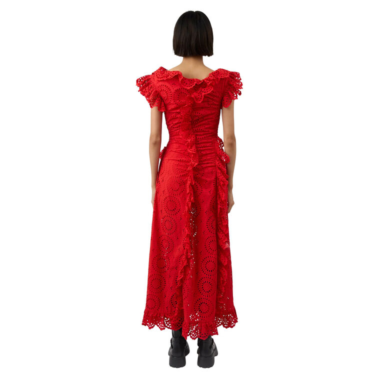 Charli Cotton Eyelet Maxi Dress image number null