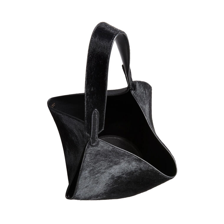 Small Lotus Haircalf Tote Bag image number null