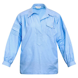 Evangeline Long Sleeve Oversized Collared