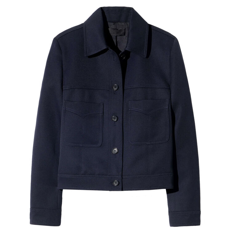 Susannah Wool Front Pocket Jacket image number null