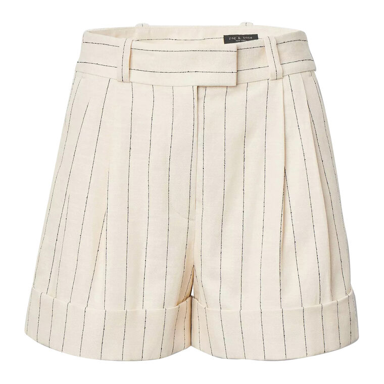 Neila Striped High-Rise Short image number null