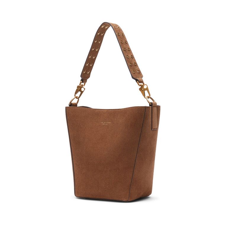 Parker Suede Bucket Bag image number null