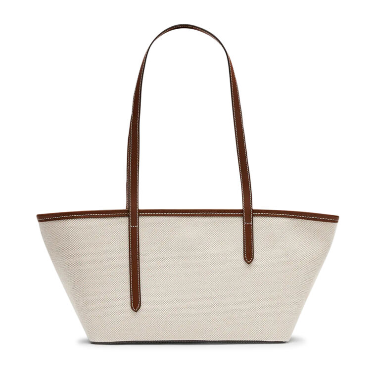 Gaiba Canvas And Leather Mini Tote Bag image number null
