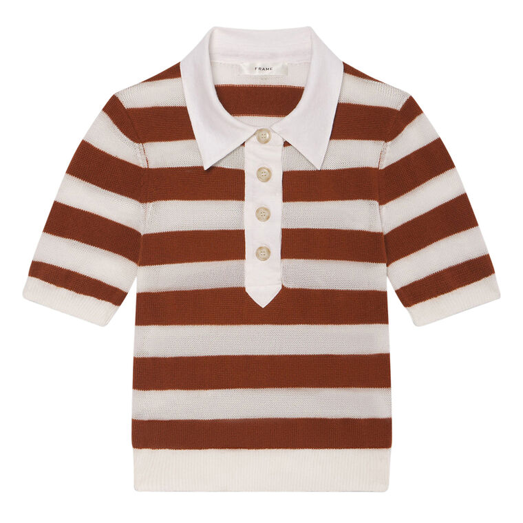 The Bold Stripe Polo image number null