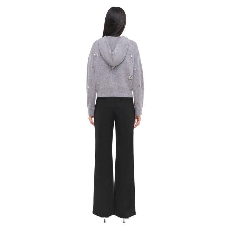 Karmen Embellished Hooded Top image number null