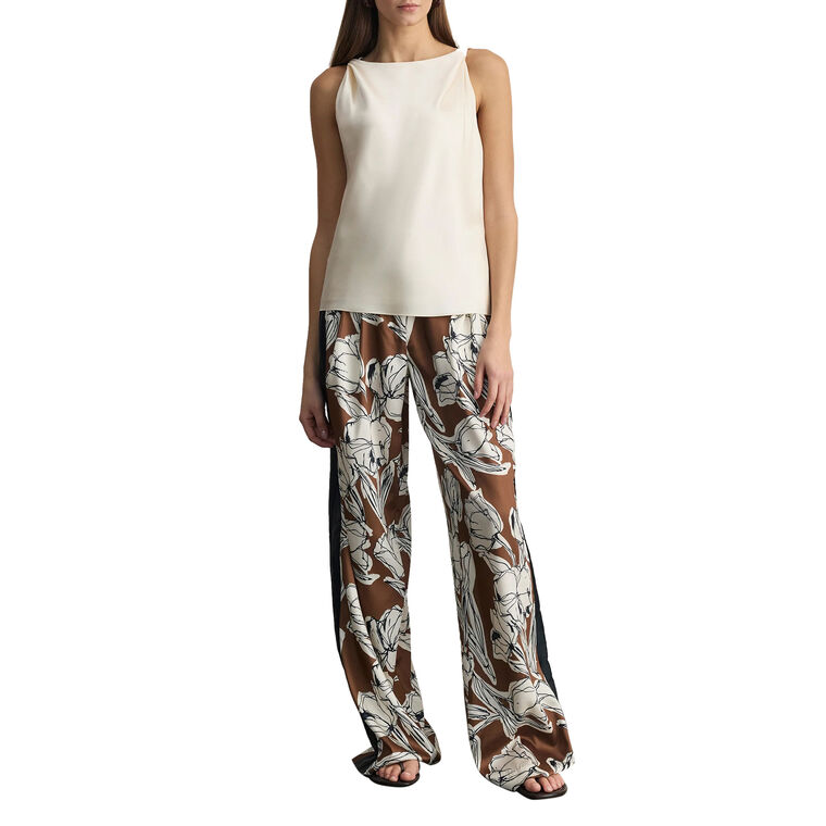 Penny Sleeveless Satin Top image number null