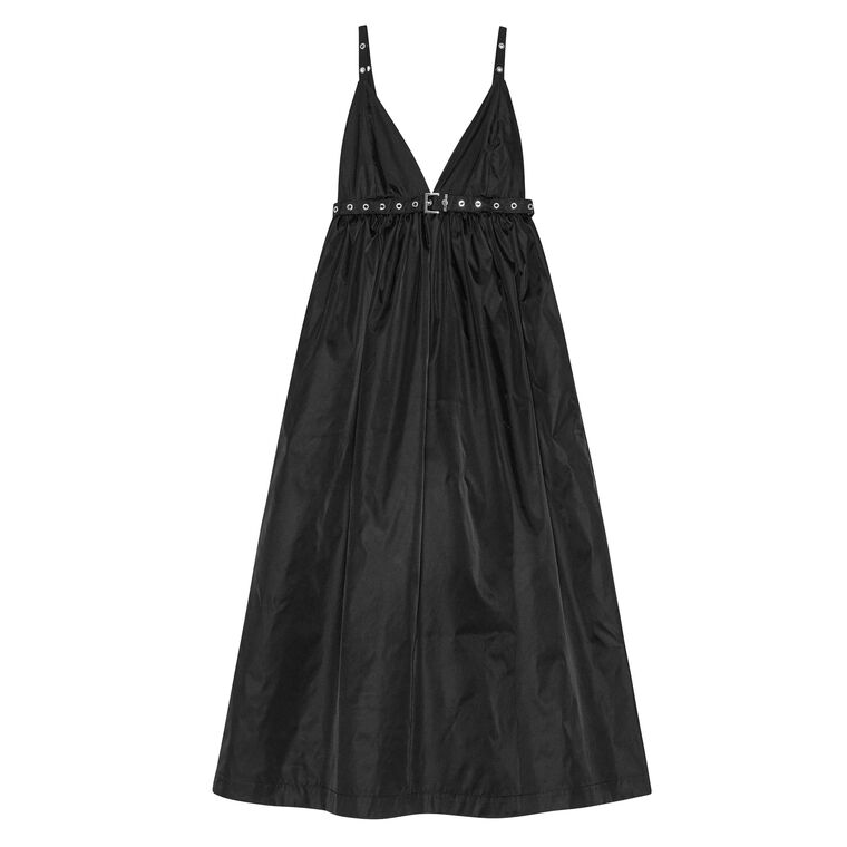 Duchesse Nylon Strap Midi Dress image number null