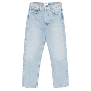Nineties Mid Rise Straight-Leg Jean