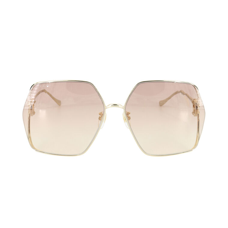 Square Metal Frame Sunglasses image number null
