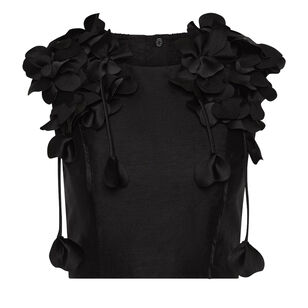 Camille Sleeveless Flower Top