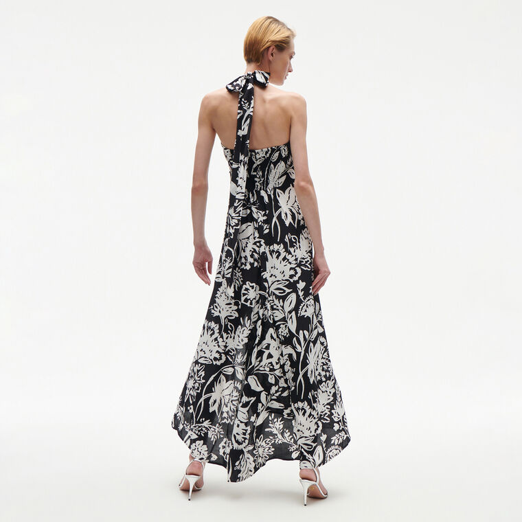 Elenor Halter Maxi Dress image number null