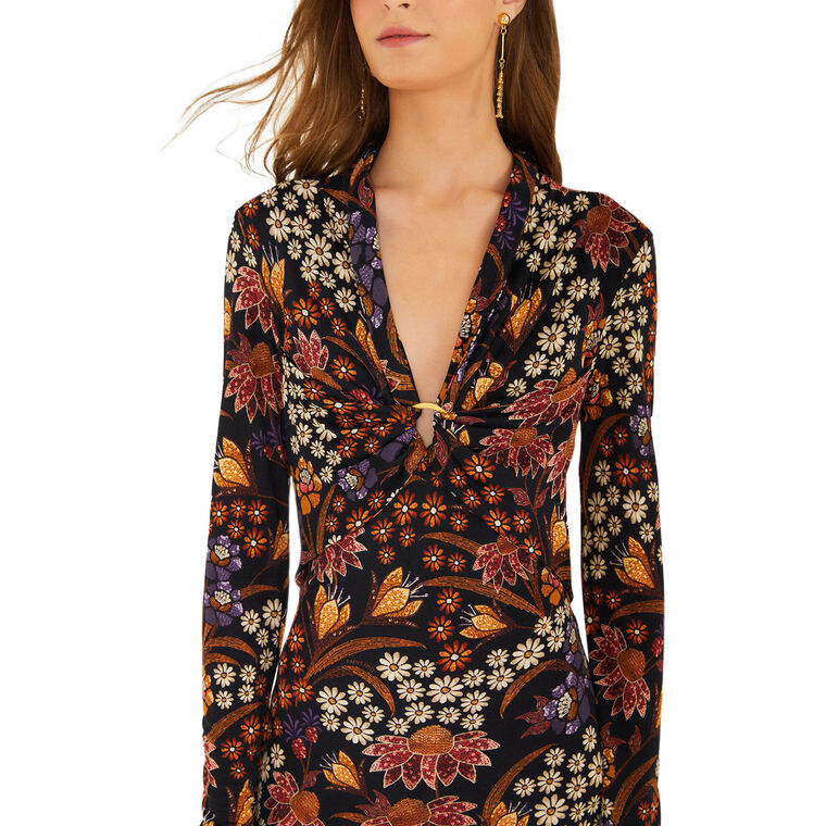 Lili Long Sleeve Maxi Dress image number null