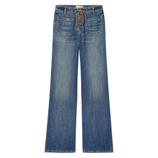 Florence Lace Up Jean