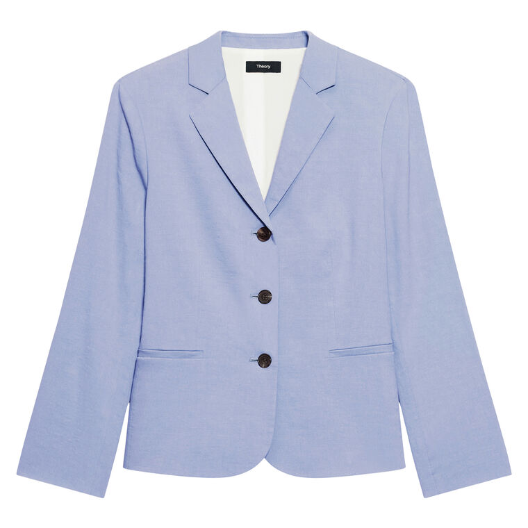 Shrunken Three-Button Jacket image number null