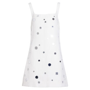 Barton Sleeveless Mirror Detail Mini Dress