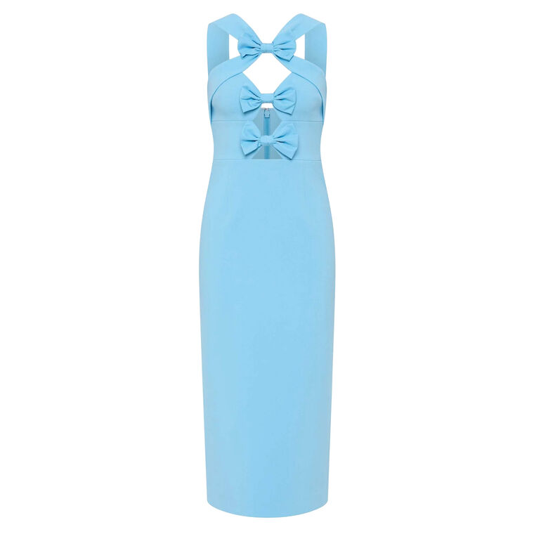Skye Halterneck Midi Dress image number null