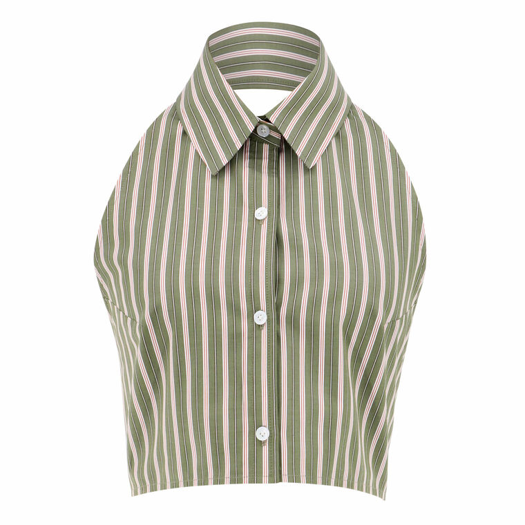 Bunny Tie-Back Sleeveless Top image number null