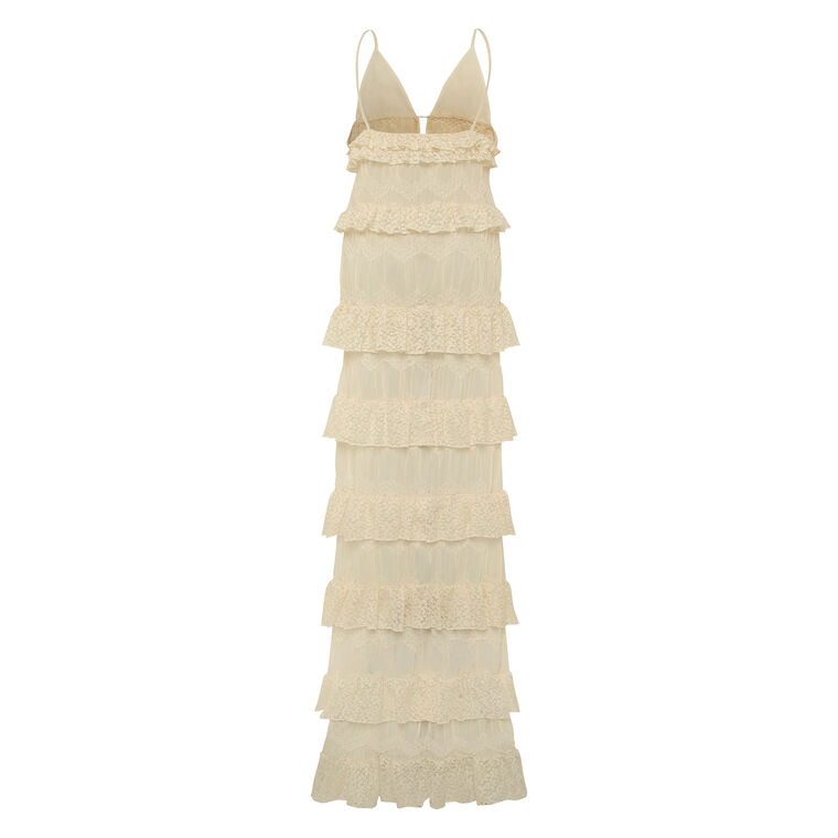Lisette Ruffle Lace Maxi Top image number null