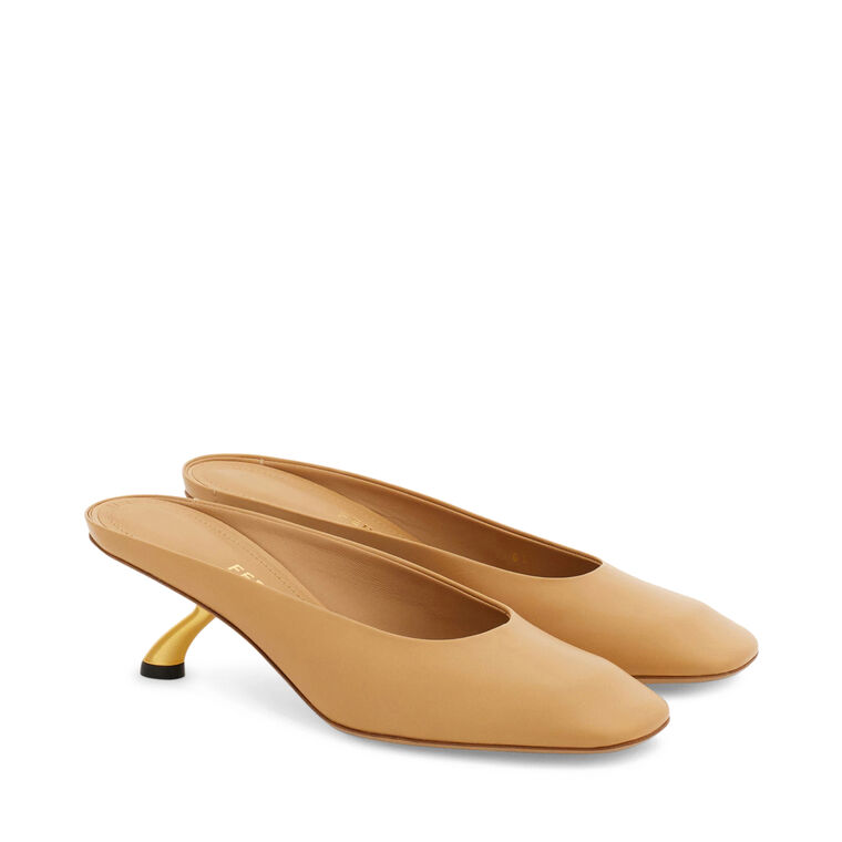 Safi 55mm S-Shaped Heel Archive Mule image number null
