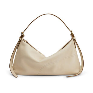 Castellare Grained Leather Shoulder Bag