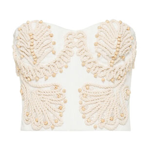 Dune Strapless Knit Top