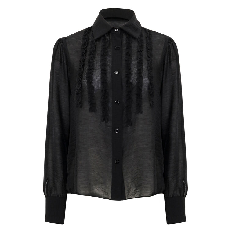 Amelia Long Sleeve Button-Down Shirt image number null