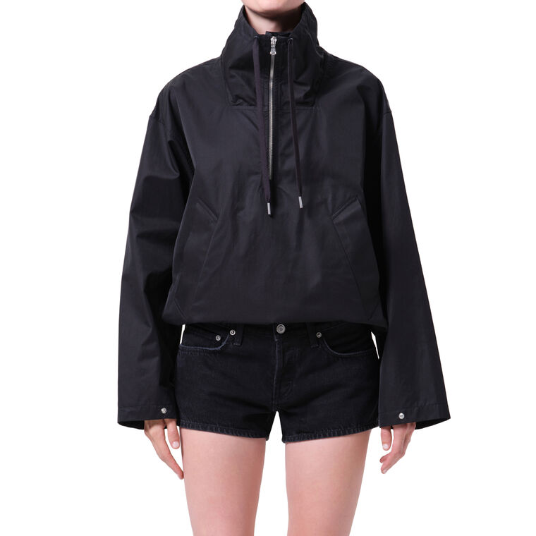 Lydia Nylon Popover Anorak Jacket image number null