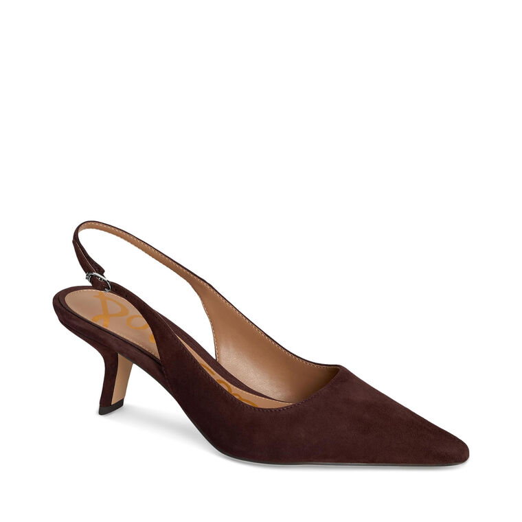 Bianka Suede Slingback Pump image number null