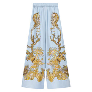 Silk Palazzo Pants