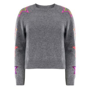 Pop Star Cashmere Crewneck Sweater
