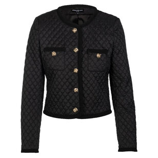Everie Quilted Collarless Jacket