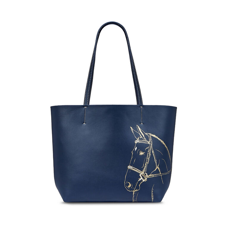 Hunter Horse Tote With Matching Wristlet image number null