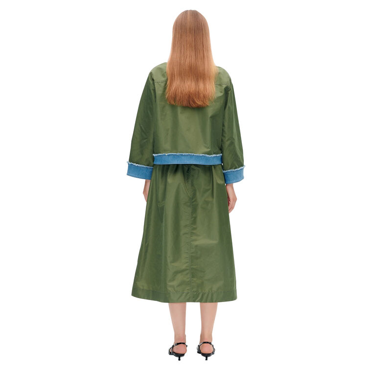 Babette Denim Trim Short Jacket image number null