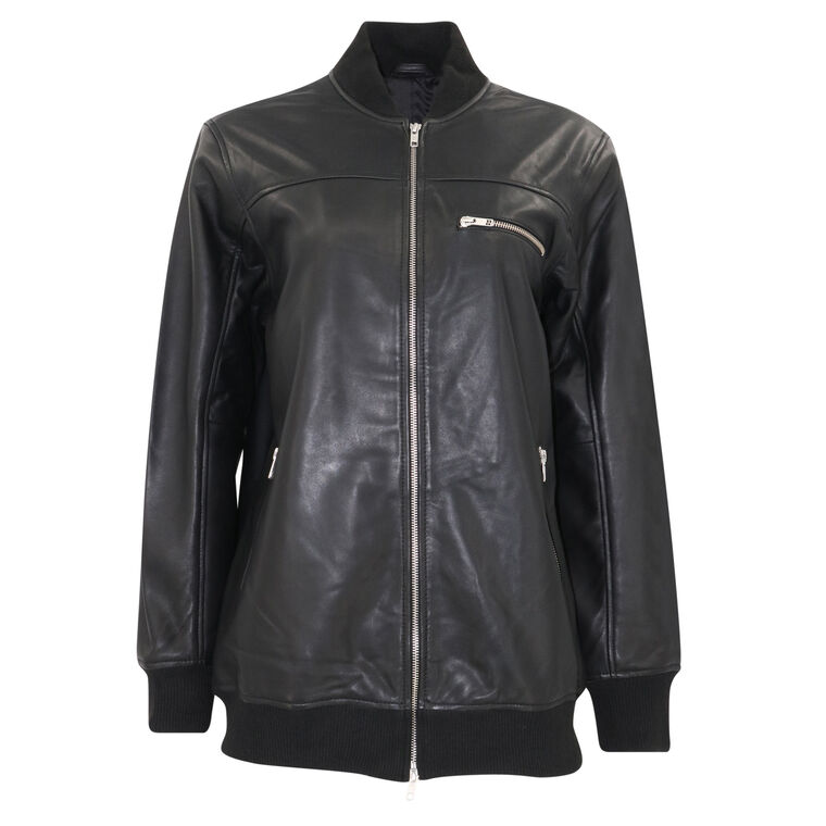 Lilia Leather Jacket image number null