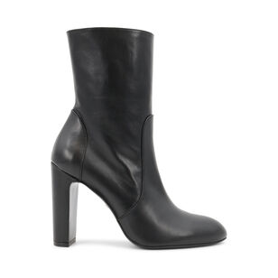 Khaite | Women 85mm Dallas Leather Ankle Boots Black 40