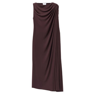 Draped Midi Dress