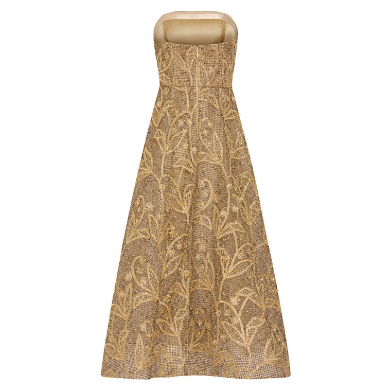 Petunia Beaded Lace Dress image number null