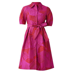 Belted Puff Sleeve T-Shirt Dress