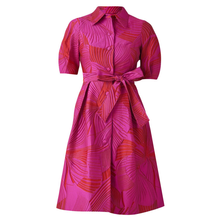 Belted Puff Sleeve T-Shirt Dress image number null