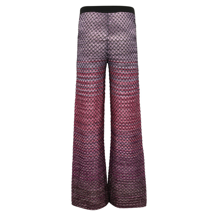 Sequined Wide-Leg Pant image number null