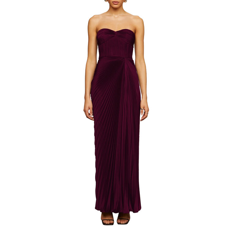 Joyceann Strapless Sweetheart Gown image number null